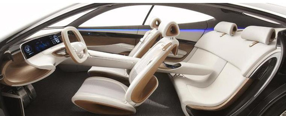 现代Le Fil Rouge概念车内饰设计 材料与风格的双重焕新